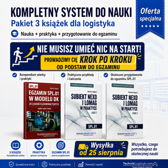 SUBIEKT NEXO I LOMAG CZ.1 I CZ.2 + EGZAMINY SPL.01 DK