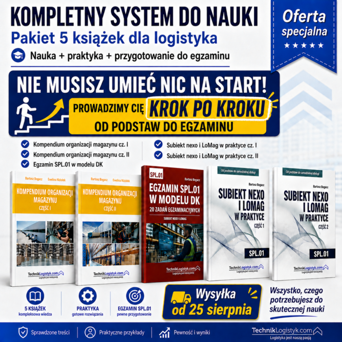 SUBIEKT NEXO I LOMAG CZ.1 I CZ.2 + EGZAMINY SPL.01 DK + KOMPLET ŻÓŁTYCH