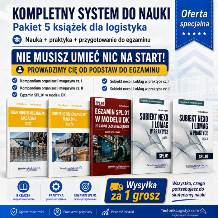 SUBIEKT NEXO I LOMAG CZ.1 I CZ.2 + EGZAMINY SPL.01 DK + KOMPLET ŻÓŁTYCH