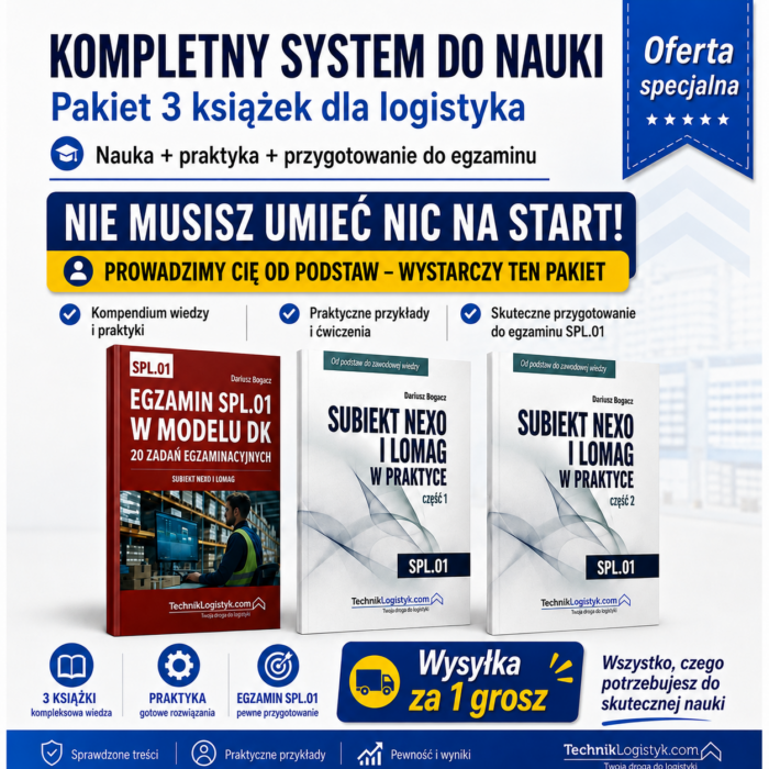 SUBIEKT NEXO I LOMAG CZ.1 I CZ.2 + EGZAMINY SPL.01 DK